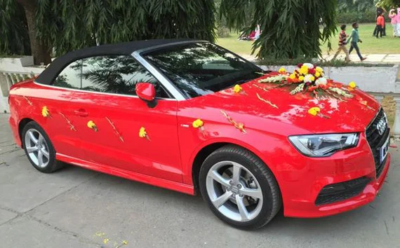 Audi A3 Convertible Wedding Car Ranchi